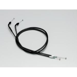 CB1300SB（03〜09年 SC54） スロットルワイヤーW ブラック 80mmロング HURR...