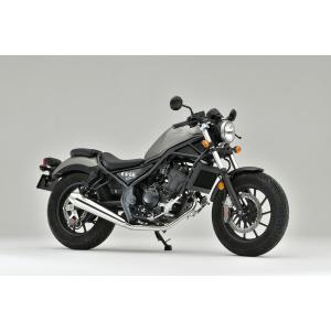 スラッシュメガホンマフラー 耐熱マットブラック塗装 フルエキゾースト