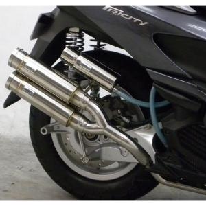 トリシティ125 AF61 マフラー 22Racing SUS ステンレス 331-009-00