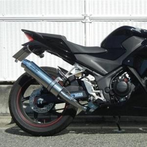 CBR250R（MC41）14年〜 SUSスリップオンマフラー カーボン JMCA認証