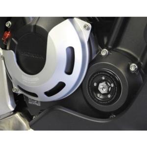 CBR600F パルスジェネレーターキャップ シルバーベース・ブラック（ジュラコン(R)） SP武川...