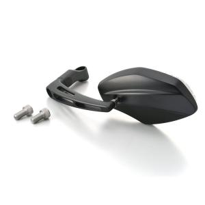 パラレルミラー ヘキサゴン 左用 ブラストブラック 新保安基準適合