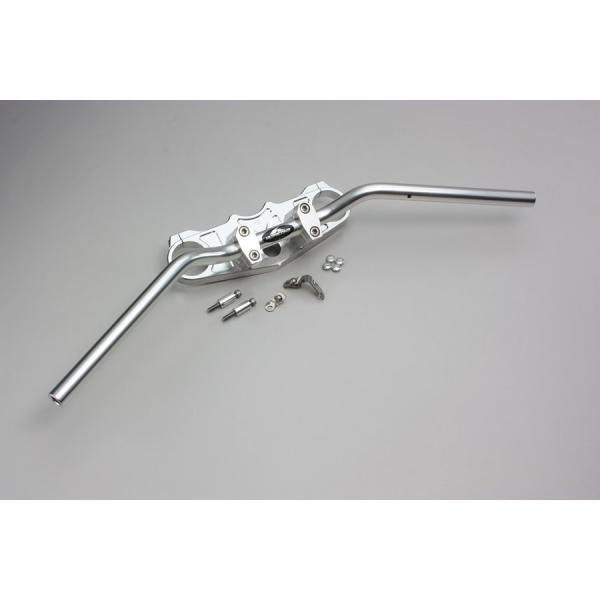 ZX-14R ABS 標準モデル（16年〜） バーハンドルキット トップブリッジ式 シルバー（コンチ...