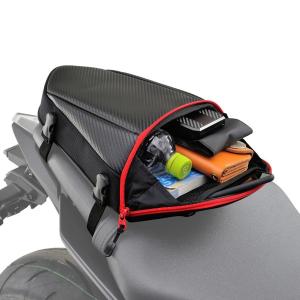 シートバッグ DH-708 カーボン&レッド ...の詳細画像1