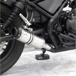 レブル250（Rebel250）2BK-MC49 スリップオンマフラー スラッシュタイプ ステンレス仕様 ウイルズウィン（WirusWin）