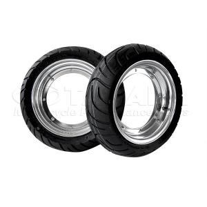 ダックス（DAX） 4本ハブ用10インチアルミキャストホイール