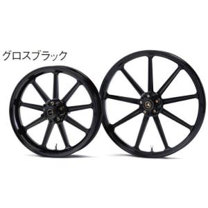 アルミ鍛造ホイール（S18） フロント用 250-19 グロスブラック GLIDE