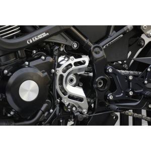 OVER RACING Z900RSスプロケットカバー チェンジアシスト スプロケットカバー チェンジアシスト付 シルバー OVER（オーバー