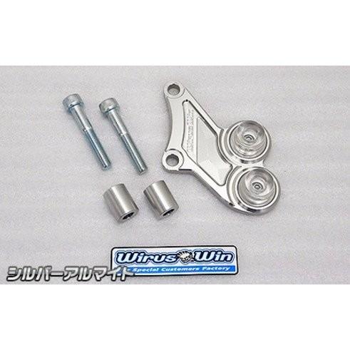 BW’S125（ビーウィズ）2BJ-SED9J/EBJ-SEA6J キャリパーガード シルバーアルマ...