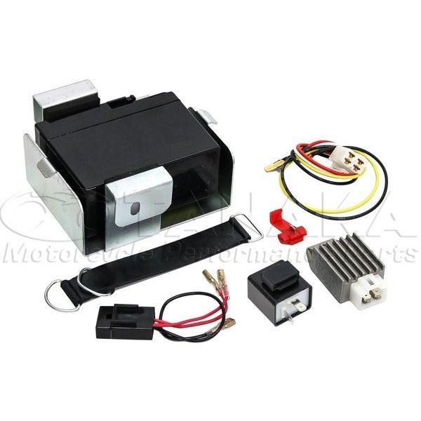 LEDウインカー専用 6V→12V化 コンバージョンキット（12V変換キット） 田中商会 6vダック...