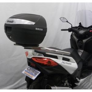 XMAX250（2BK-SG42J） SHAD製リアボックス付きタンデムバー ブライアントタイプ ウイルズウィン（WirusWin）