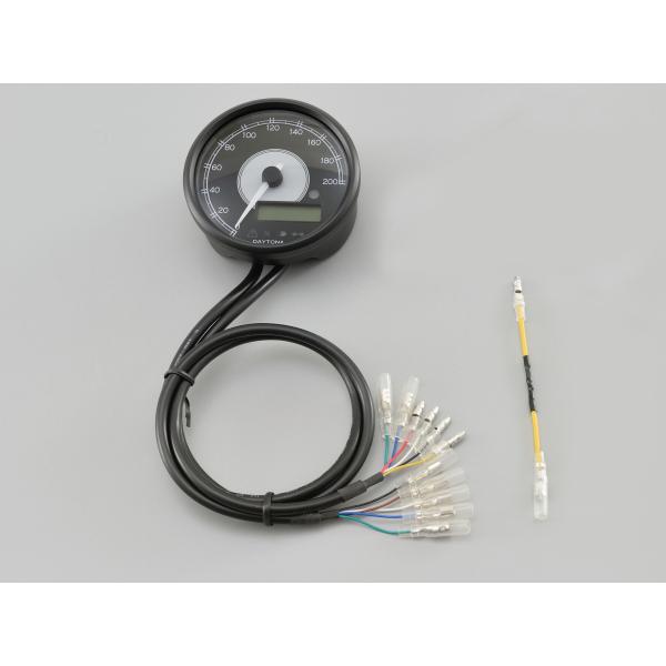 VELONA 電気式スピード＆タコメーター Φ80 DAYTONA（デイトナ）