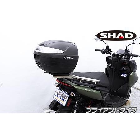 X FORCE（8BK-SG79J） SHAD製リアボックス付きタンデムバー ブライアントタイプ ウ...
