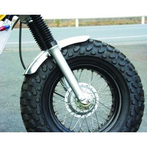 アルミフロントフェンダーショート BIGCEDAR（ビッグシーダー） TW200