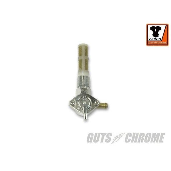 35-0405 3/8"ガスコック 右出し V-TWIN