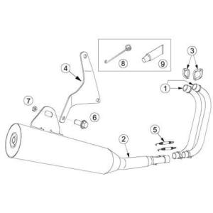 CB400SS SHORT CLASSIC ブラック フルエキゾーストマフラー MORIWAKI