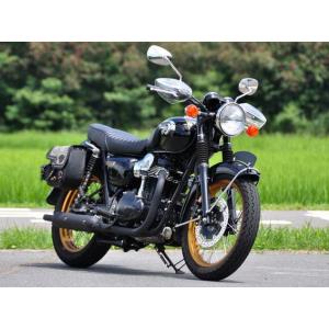 W800（11年〜） ガイラシールド Sサイズ スモーク CHIC DESIGN（シック