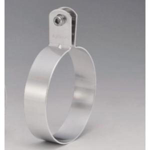 マフラーバンド シルバー 80mm MADE in JAPAN KIJIMA（キジマ）