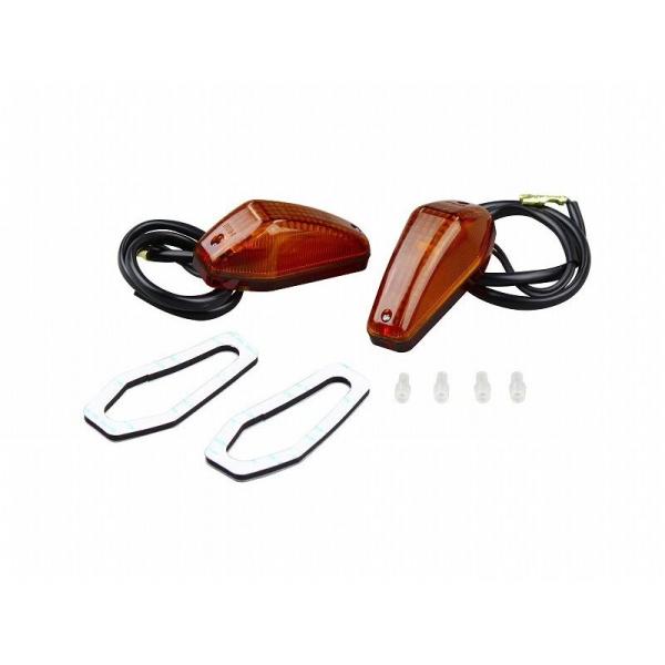 エアロシャープミニウインカー オレンジ 12V15W POSH（ポッシュ）