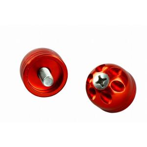 VIVIDアルミビッグバーエンド カワサキ車 M8（Φ30mm） M8 ディープオレンジ POSH（...