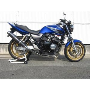 CB400SF H-VTEC/SB 1・2・3（NC39） カーボンサイレンサーフルエキゾーストマフラー（JMCA認証） WR'S（ダブルアールズ）｜hamashoparts2