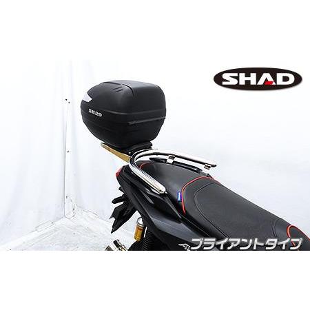 ADV160（8BK-KF54） SHAD製リアボックス付きタンデムバー ブライアントタイプ ウイル...