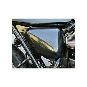 スリムサイドカバー左右セット黒ゲル OSCAR（オスカー） W650 : バイク