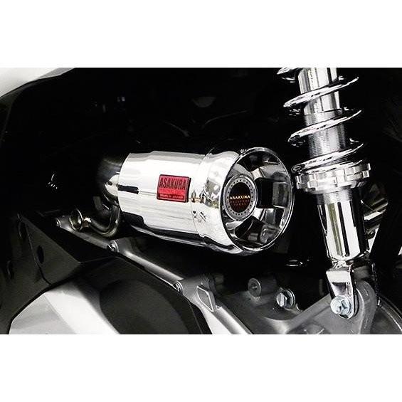 パワーフィルターキット シルバーメッキ ASAKURA（浅倉商事） PCX125（2BJ-JF81）