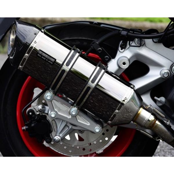 マジェスティS（2BK-SG52J）18年 GT-CORSA マフラー SMB（スーパーメタルブラッ...