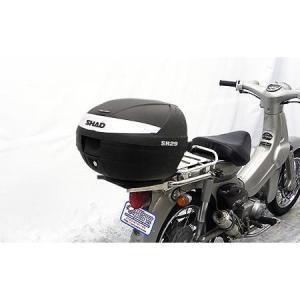 リトルカブ（JBH-AA01）FI SHAD製リアボックス付 ダブルリアキャリア