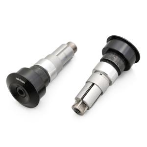 バーエンドミラー バックミラー ハルシオンタイプ 丸型 メッキ◇新品