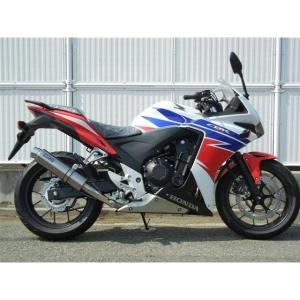 CBR400R（EBL-NC47） ステンレスリヤエキゾーストマフラー チタン