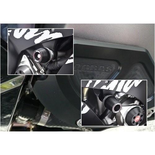 ZX-10R（16年/19年） レーシングスライダー（フレーム左右/スターターB左）ロゴ無 ジュラコ...