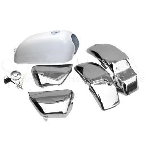 ホンダエイプ50/100 AC16/HC07 ガソリンタンク ブラック バイクパーツ