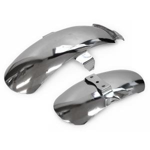 ホンダ純正互換 前後フェンダーセット メッキ / 新品 フロント