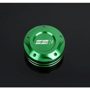 GSX-R1000（07〜08年） クラッチ用 マスターシリンダーキャップ グリーン SSK SPE...