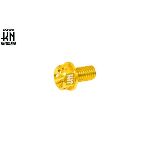 JOG50/80（27V/2JA/2XX） アルミCNCミッションドレンボルト ゴールド KN企画