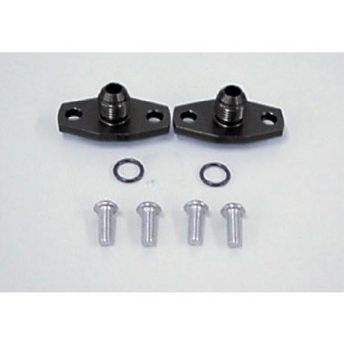 CBX400F オイルクーラー取り出しセット #6 ブラック ACTIVE（アクティブ）