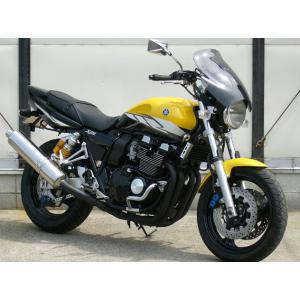 XJR400R（98〜08年） ガイラシールド Lサイズ スモーク CHIC DESIGN（シックデ...