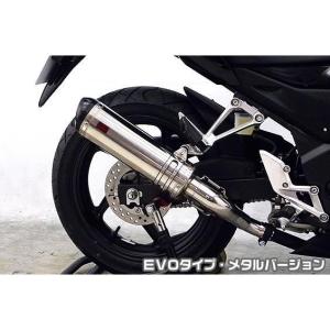 CB250F（14〜） TTRタイプスリップオンマフラー EVOタイプ ブラック