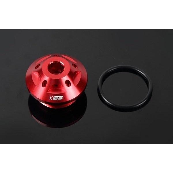 YZF-R1（98〜14年） オイルフィラーキャップ M27×P3 レッド SSK SPEEDRA（...