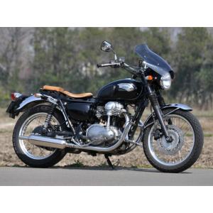 W400（〜08年） ステンレスショート リアフェンダー（ルーカステール付