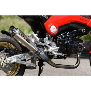 GROM（グロム）16年〜 ツインチタンマフラー OVER（オーバーレーシング