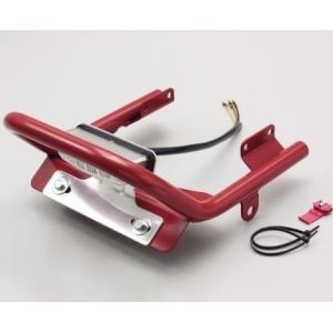 FTR223 タンデムグリップキットブラック LEDレクタングル テールランプ付クリアレンズ HUR...