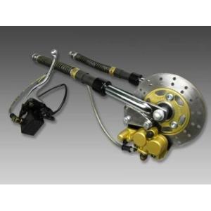 モンキー 6ヶ月保証付 MONKEY 正立 フロントフォーク ディスク化キット