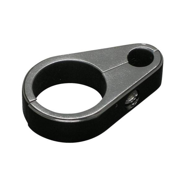 1-1/8in用クラッチケーブルクランプ ブラック NEO FACTORY（ネオファクトリー）