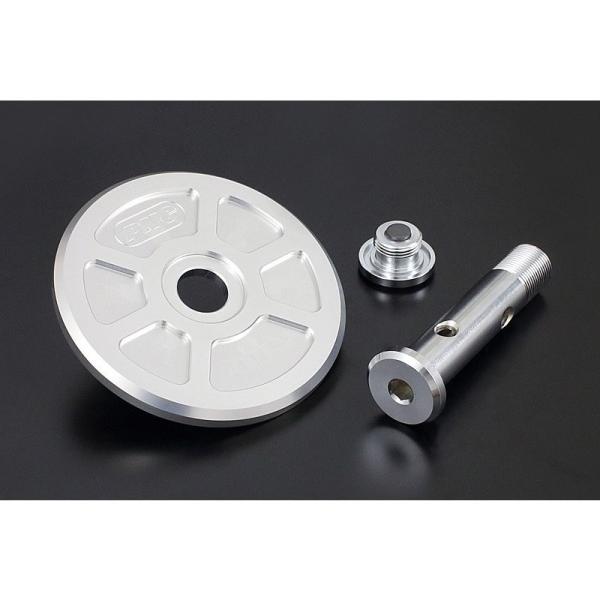 Z1・Z2 72-80年 Billetフラットオイルフィルターカバー&amp; ドレンボルトセット PMC（...