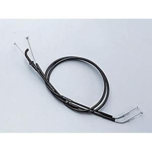 ZRX1100・ZRX1200 スロットルワイヤー ブラック 150mmロング HURRICANE（...