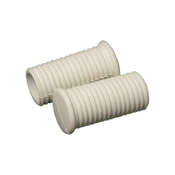 OEMタイプ メス型フットペグ ラージ用リプレイスラバー ホワイト NEO FACTORY（ネオファ...