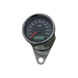 インジケーターキット LED 3連 48mmメーター用 シルバー